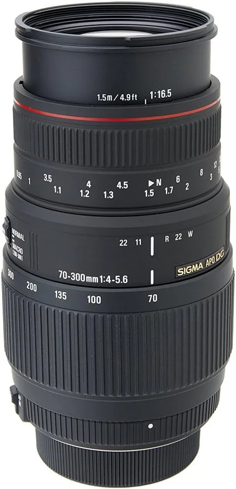 Objectif Sigma 70-300mm Macro Nikon
